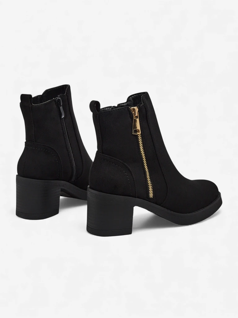 Women's Arshena Faux Suede Heeled Ankle Boots