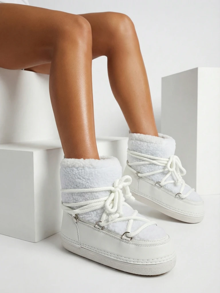 Женские зимние ботинки с овчиной Uvella