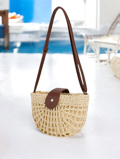 Royal Fashion Small Straw Boho Mini Women's Handbag