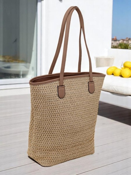 Royalfashion Large Straw Women's Handbag Solea Bag