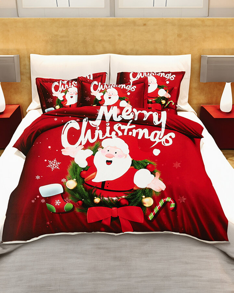 Royalfashion Mustriline voodipesu 200x220 3-osaline komplekt