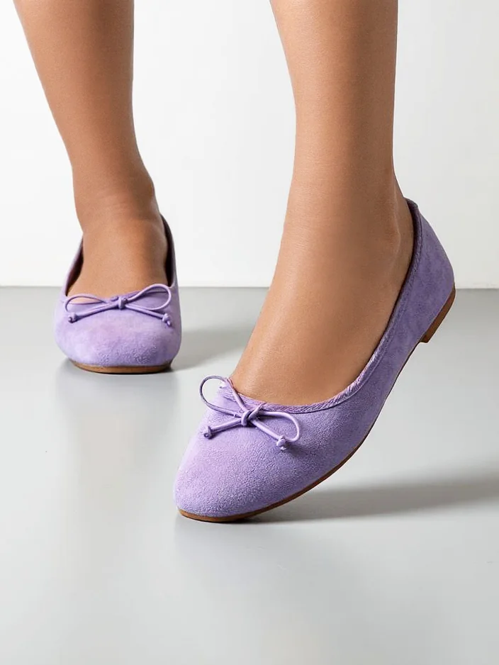 Royalfashion Naiste balleti kingad lipsuga Zaame