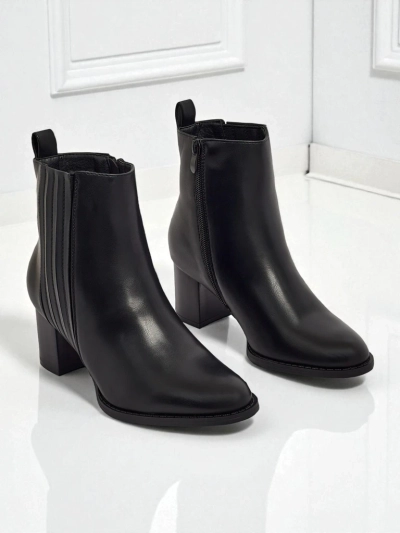 Women's Nerelle Eco-Leather Heeled Ankle Boots