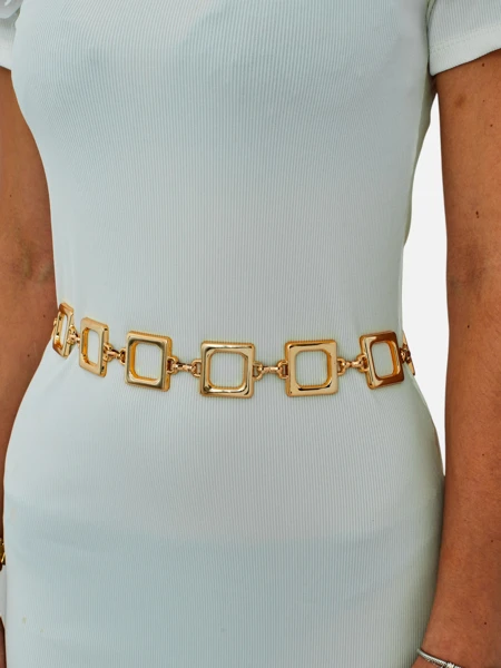 Royalfashion Женский металлический декоративный ремень