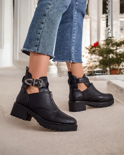 Рабочие ботинки женские стиля Workeri Royalfashion Komowi