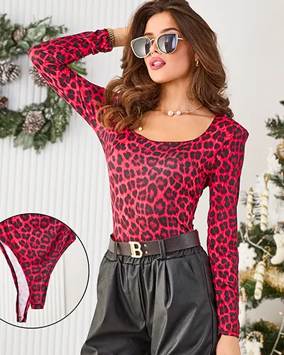 Royalfashion Women's bodysuit with print