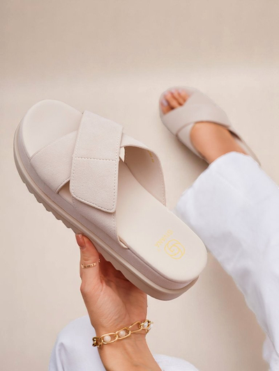 Kuninglikud naiste lamedad sandaalid Evre