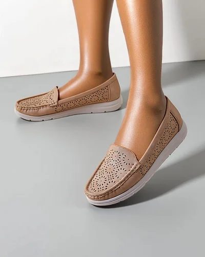 Royalfashion Перфорированные женские мокасины Besset