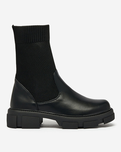 Royalfashion Mustad naiste võrksaapad Xandra