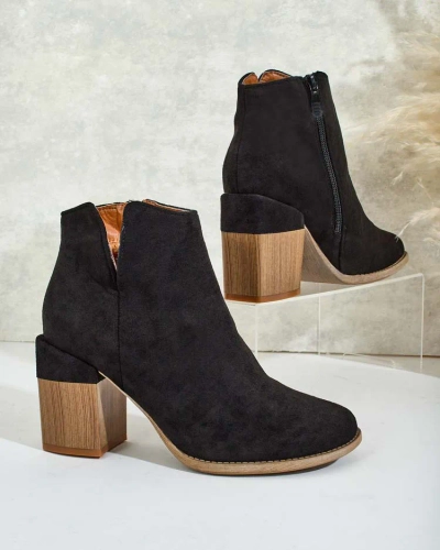 Royalfashion Naiste eko suede Ovi saapad