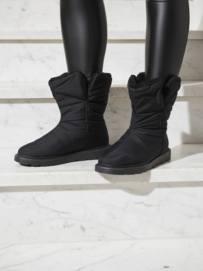 Luna Elegante Winter Ankle Boots in Black