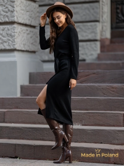 Viskoosist naiste midi-kampsunkleit