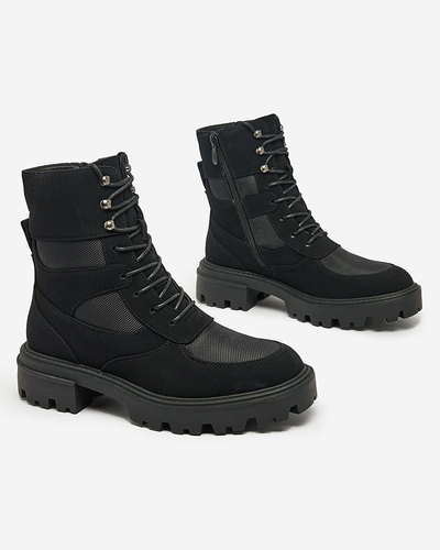 Royalfashion Women's Hovienta lace-up boots