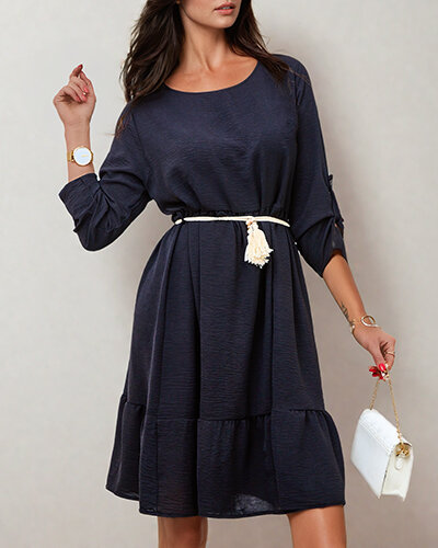 Royalfashion Женское платье длиной до колена