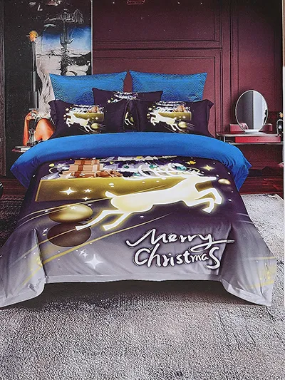 Royalfashion Jõulud voodipesu 160x200 komplekt 3-OSALINE