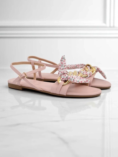 Royalfashion Женские сандалии на плоской подошве BareLuxe