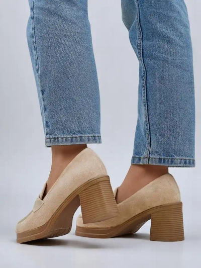 Royalfashion naiste plokktallaga loafers Evelay