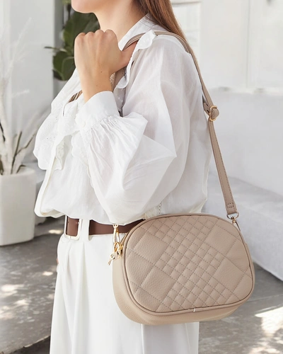 Royalfashion Ovaalne väike naiste käekott ökokoest