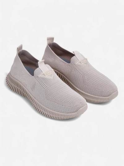Royalfashion Women's Slip-on Fabric Sports Shoes Serra