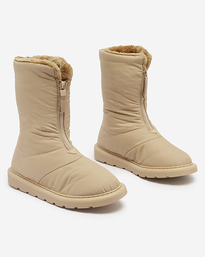Elysium women's light brown winter boots