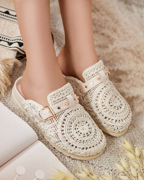 Royalfashion Naiste tikandiga flip-flopid Leronip