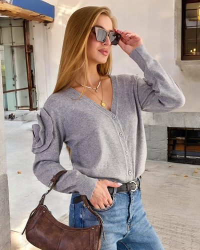 Royalfashion Nööbitu naiste kampsun