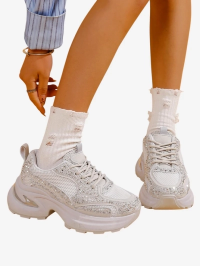 Royalfashion Naiste spordijalatsid rhinestone'idega Bloss