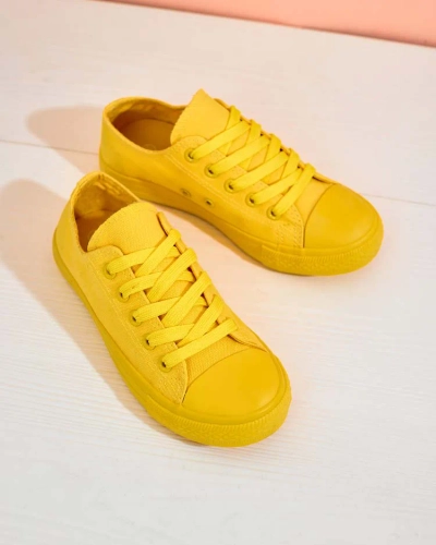 Royalfashion Tirim lace-up children's sneakers