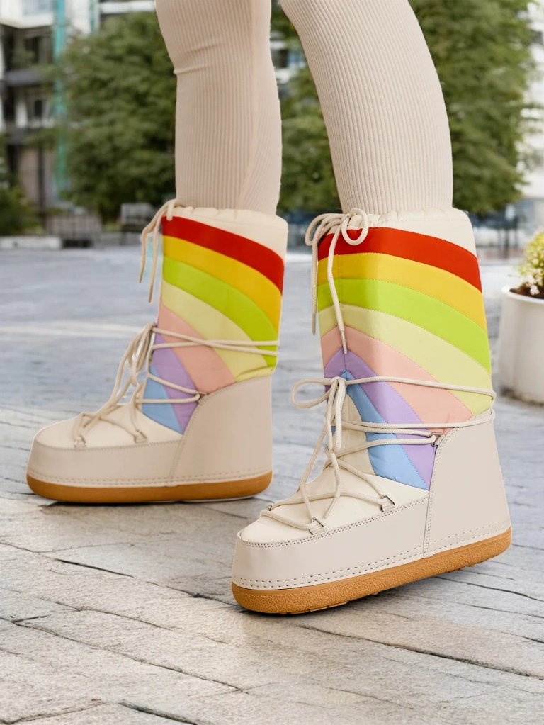 Royalfashion Women's snow boots a'la Tencce