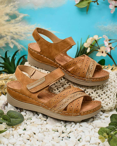 Royalfashion Женские сандалии на липучках Liu