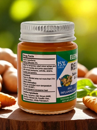 Elephant Balm ointment-balm - relieves muscle and joint tension