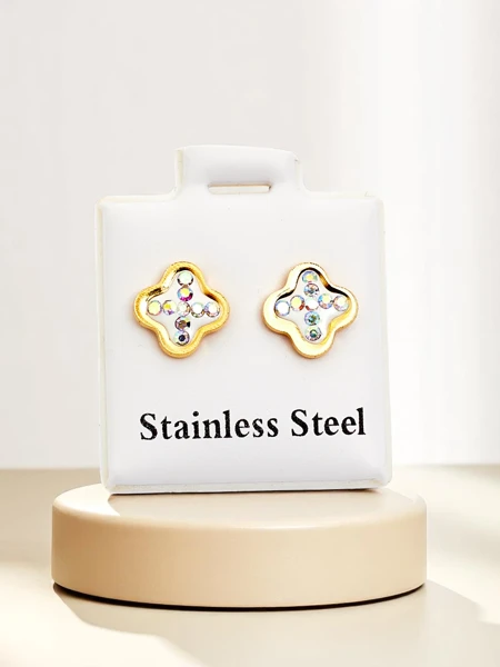 Royalfashion Naiste kõrvarõngad tsirkoonkividega