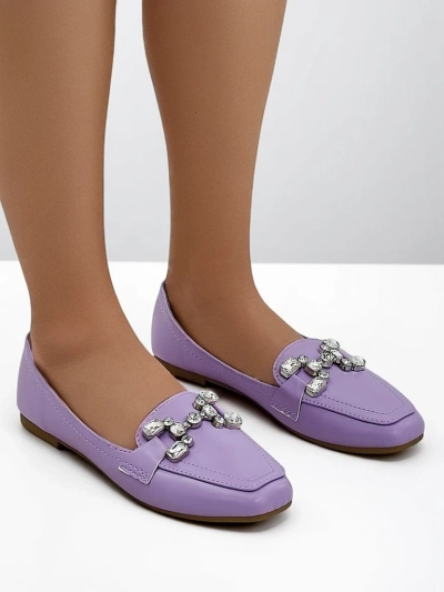 Royalfashion Naiste mokassiinid, millel on rhinestones Lecilla