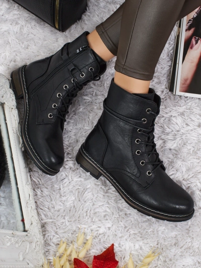 Öko-nahast paeltega naiste saapad Ravonna