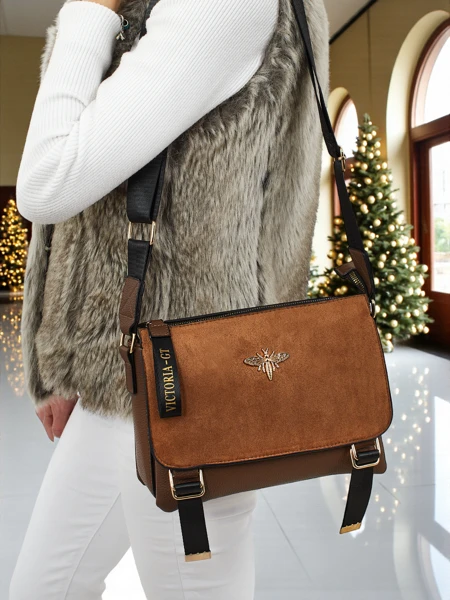 Väike naiste ökonahast käekott Tessaria