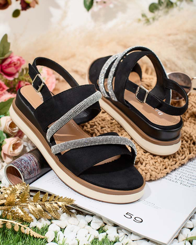 Royalfashion Women's Obissa low-heeled sandals