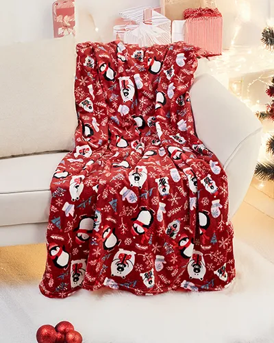 Royalfashion Christmas blanket 160x200