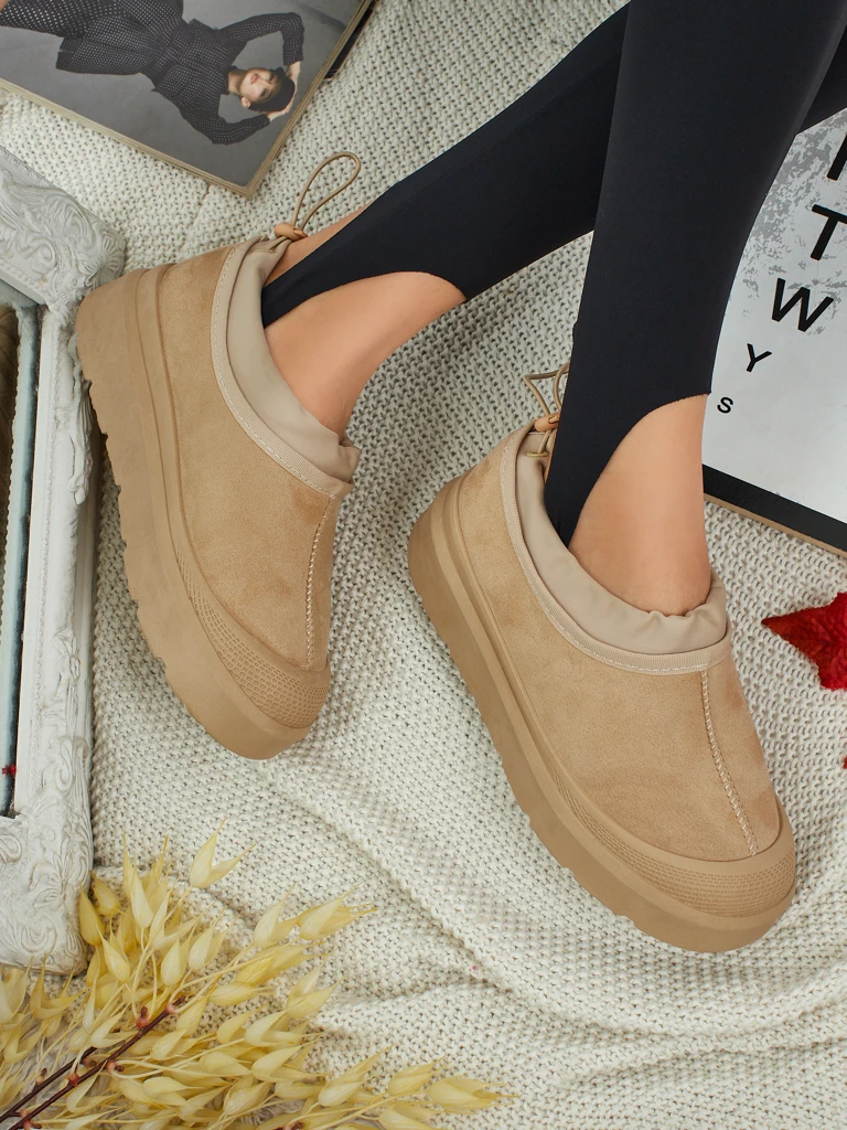 Velisee Women's Short Snow Boots