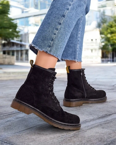 Royalfashion Women's lace-up ankle boots Rullo