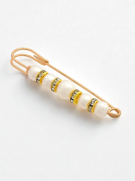 Декоративная женская брошь с жемчугом Anthea Aurelia