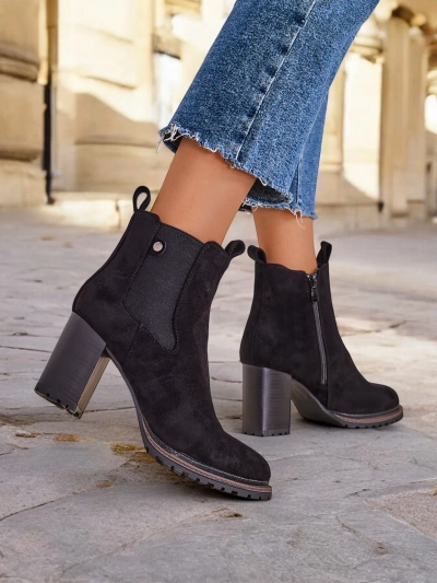 Royalfashion Eik Suede kvinkaliber spóka á einn pílari Idilla