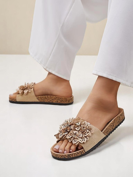 Royalfashion naiste lilledega sandaalid Occes