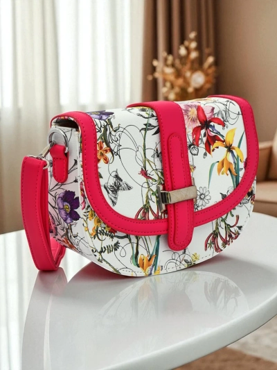 Royalfashion Маленькая женская сумочка из экокожи с цветочным принтом Ori Elle