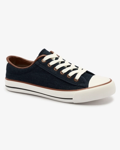 Royalfashion Navy Blue Naiste Gumpy Sneakers