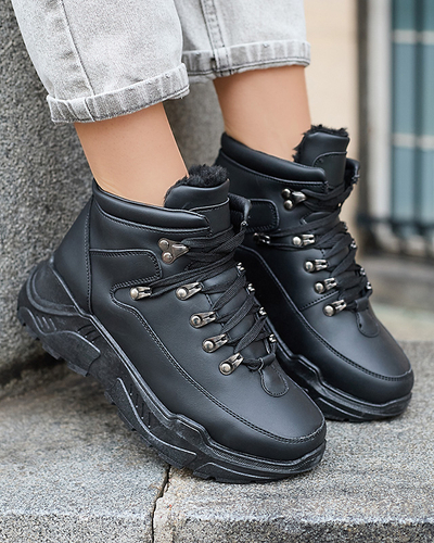 Mustad ökonahast lumesaapad Rueq- Footwear