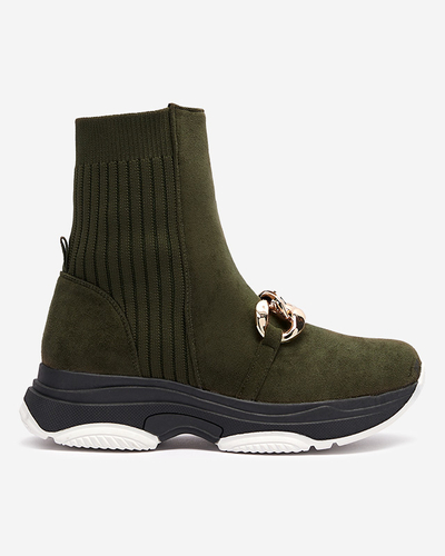 Naiste rohelised isoleeritud öko-suede saapad Cuzitta- Jalatsid