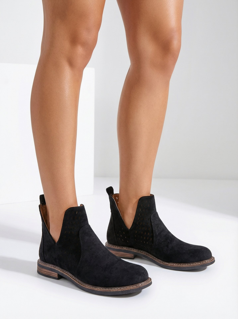 Royalfashion Women's eko suede Ovilla boots