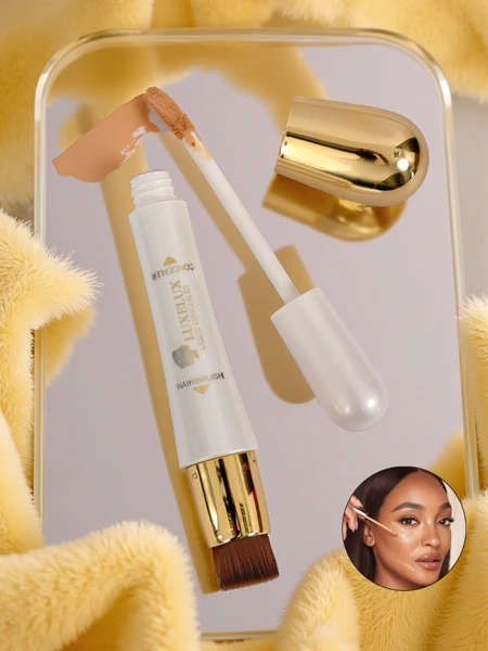 Aurelia Luxelux Concealer – korektor wodoodporny z pędzelkiem do makijażu
