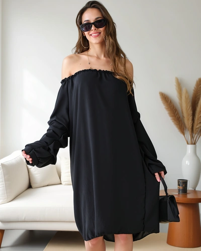 Royalfashion Sile naiste kleit hispaania stiilis, volangitega