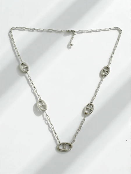 Naszyjnik Callisto Silver Placcato – минималистичный łańcuszek ogniwa